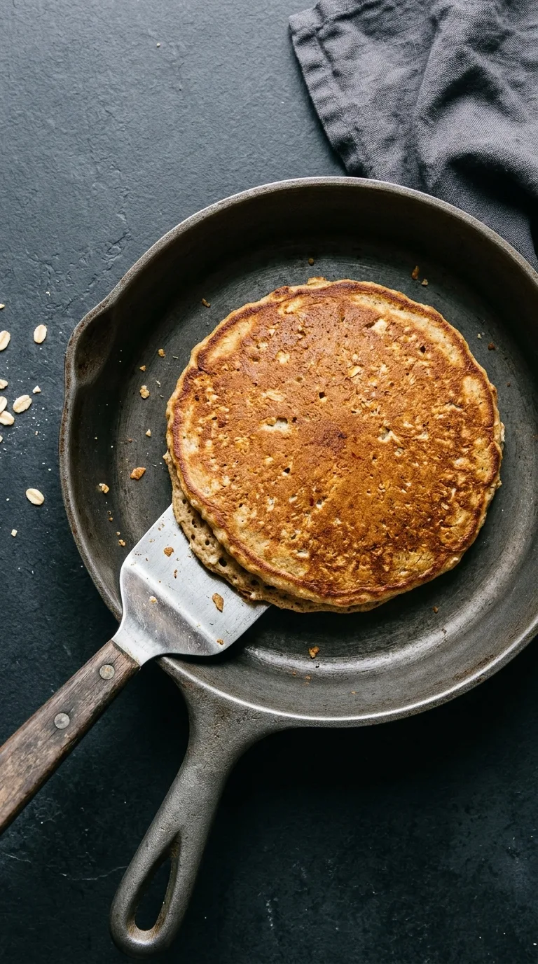 Eggless Oat Pancakes: Simple Halal Breakfast – step 6: Fry the pancakes