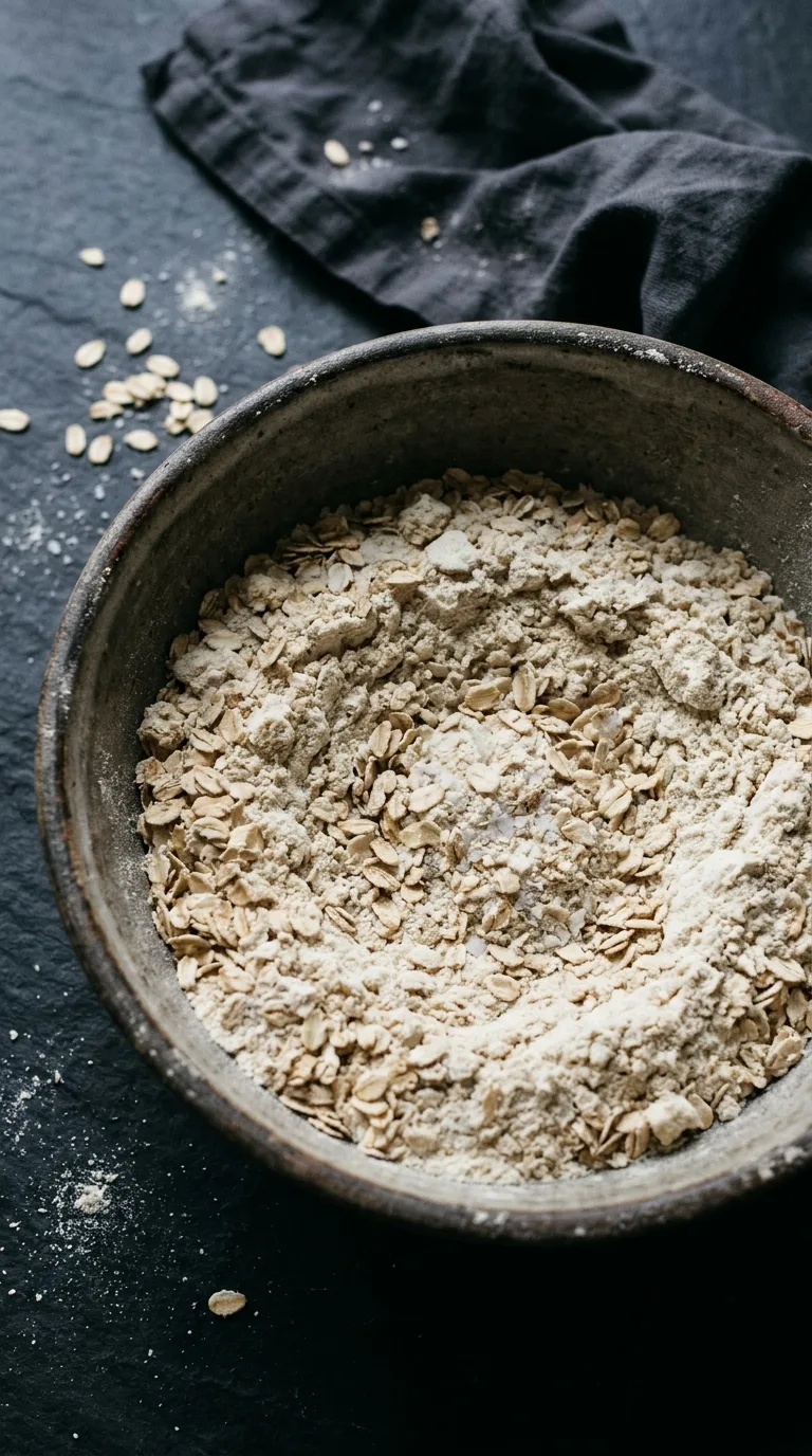 Protein Oat Bars: No-Bake Breakfast Squares – step 1: Combine dry ingredients