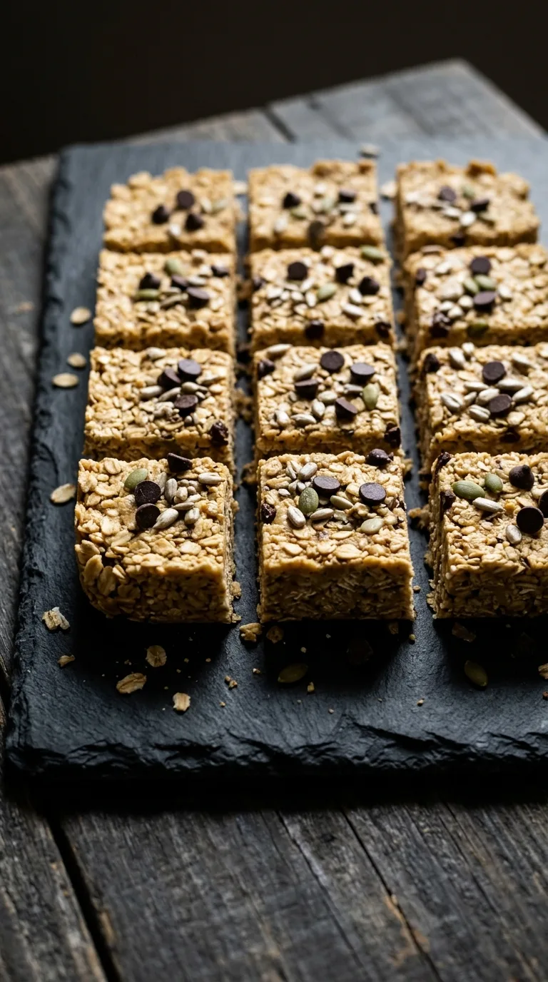 Protein Oat Bars: No-Bake Breakfast Squares – step 7: Slice and finish