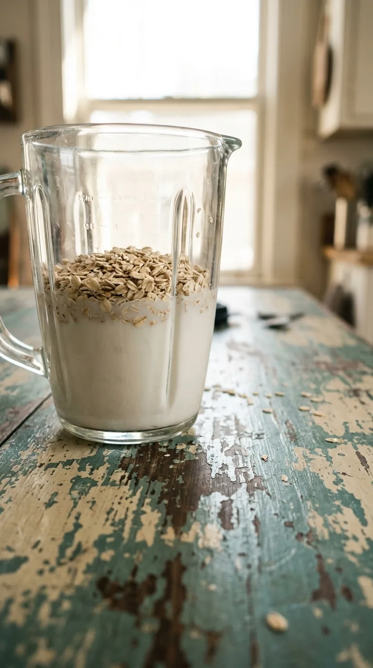 Oats Protein Drink: High-Protein Breakfast – step 1: Prepare the base