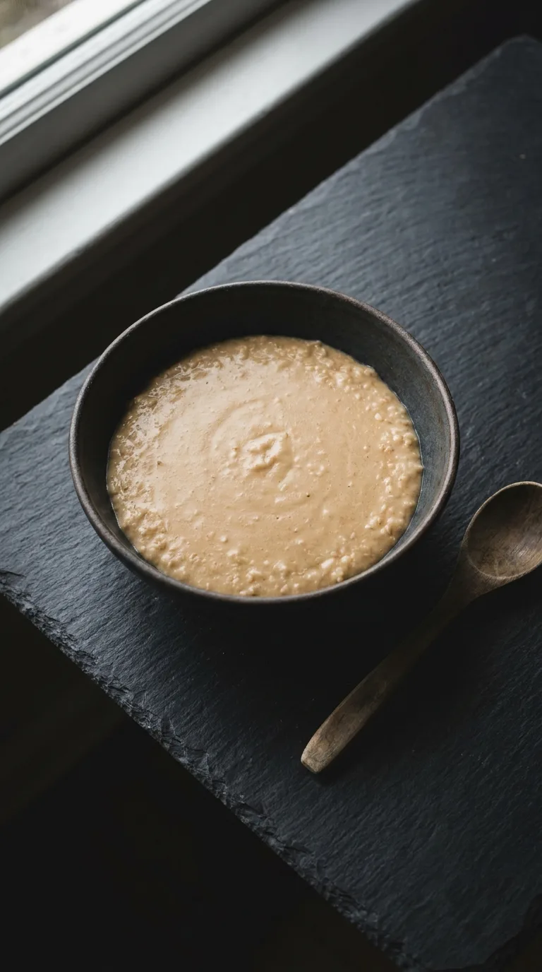 Peanut Butter Protein Oatmeal: Creamy High Protein Breakfast – step 6: Rest the bowl