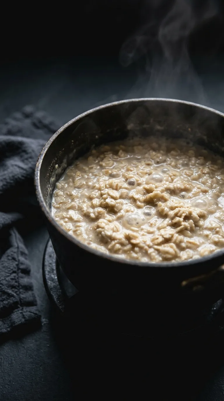 Stovetop Protein Oatmeal: Hearty High-Protein Breakfast – step 3: Cook until thick
