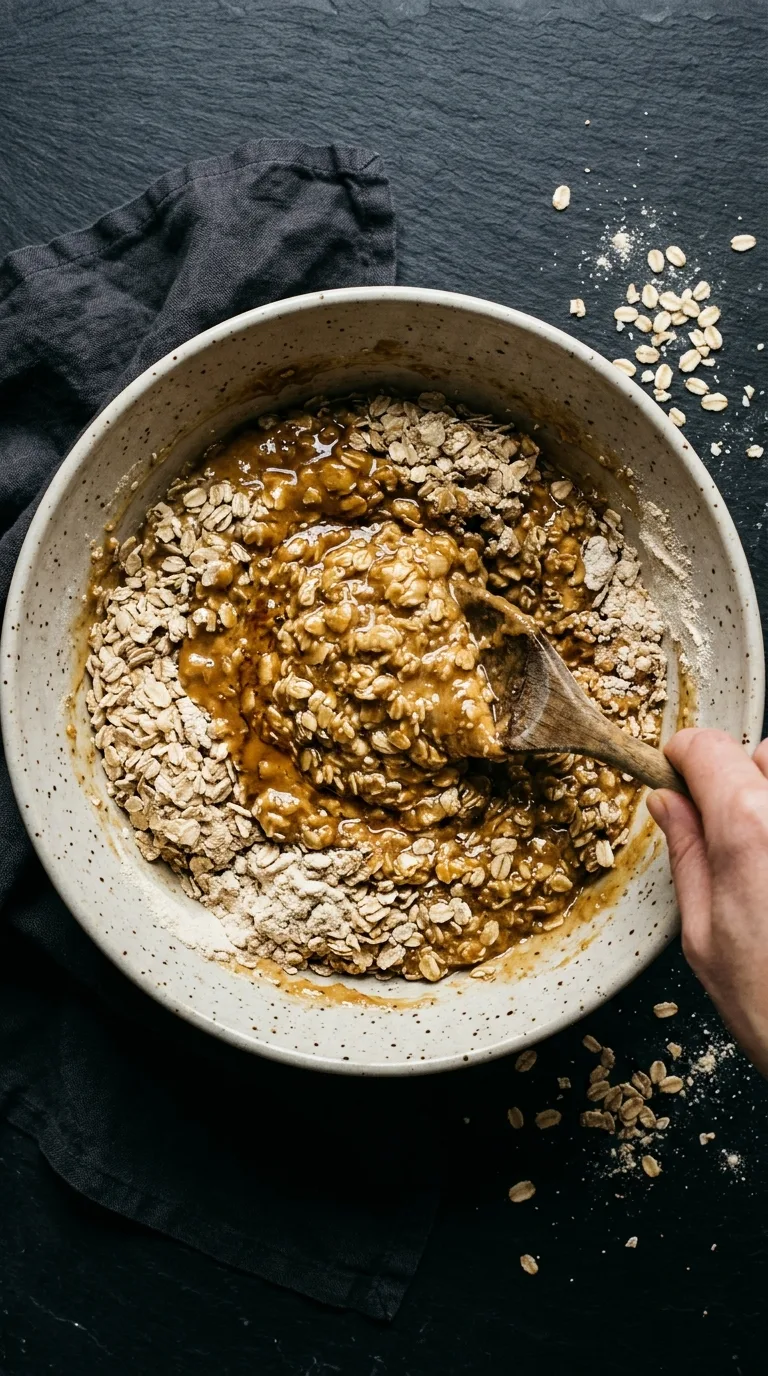 Protein Oat Bars: No-Bake Breakfast Squares – step 4: Mix the batter
