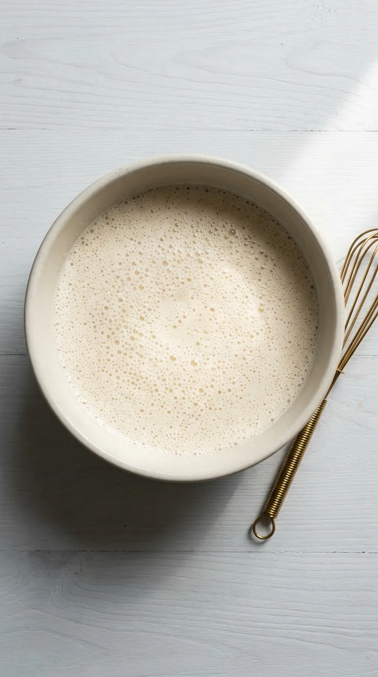 Protein Oatmeal Overnight Oats: High-Protein Breakfast Jar – step 2: Dissolve the protein