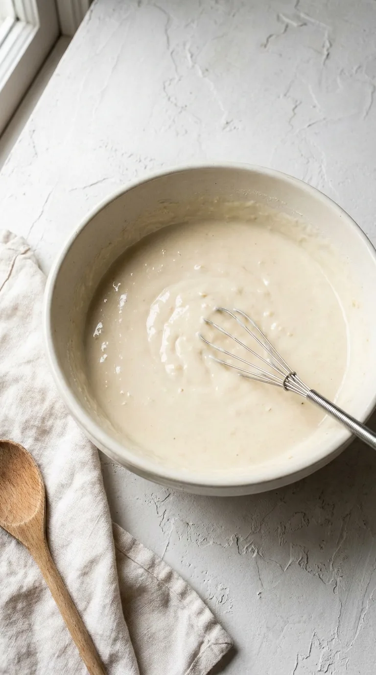 Protein-Rich Oatmeal Yogurt Bowl: Creamy Oat Porridge – step 4: Whisk in protein