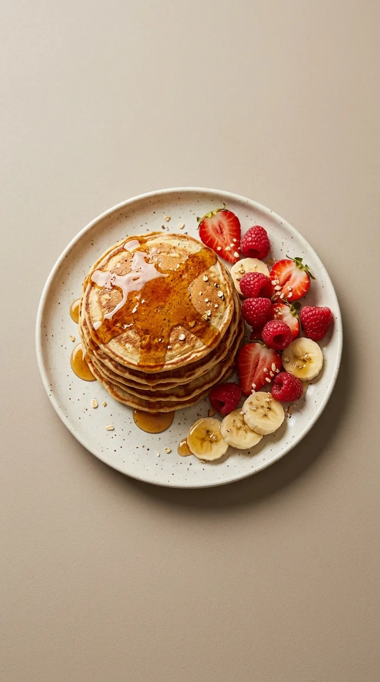 Protein Powder Dairy-Free Pancakes: American Breakfast – step 8: Keep warm and serve
