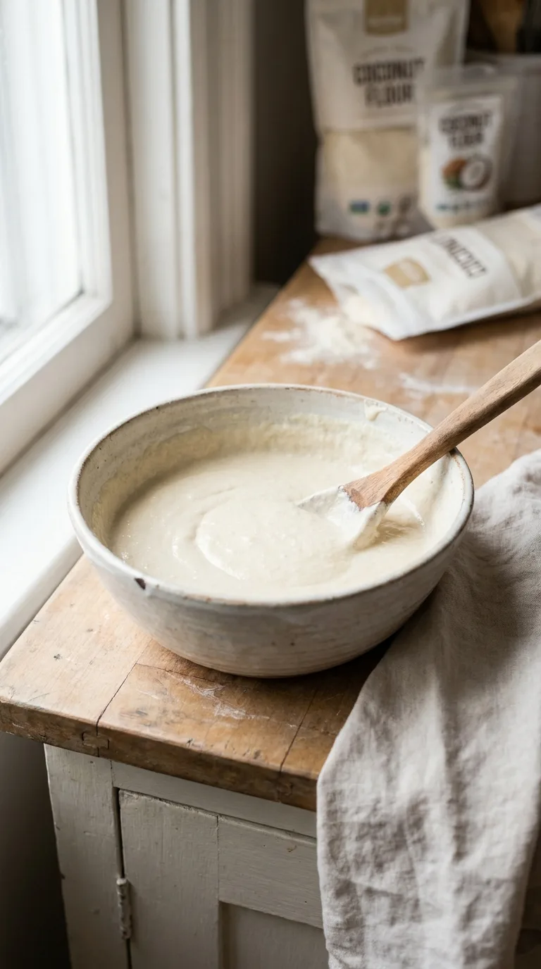 Keto Protein Powder Pancake: Fluffy Low-Carb Breakfast – step 4: Rest the batter