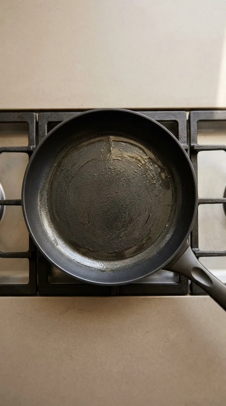 Protein Powder Dairy-Free Pancakes: American Breakfast – step 5: Prepare the skillet