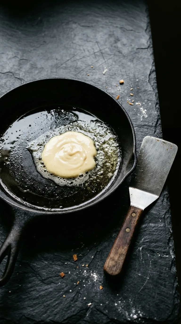 Protein Powder Pancakes: Healthy Breakfast – step 5: Test the temperature
