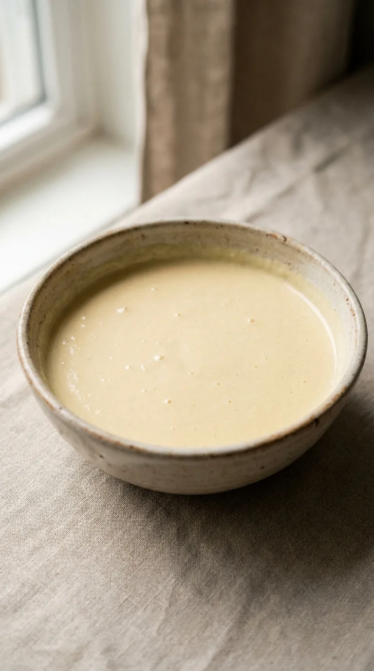 Protein Powder Pancake: High-Protein Single Serving – step 5: Rest the batter