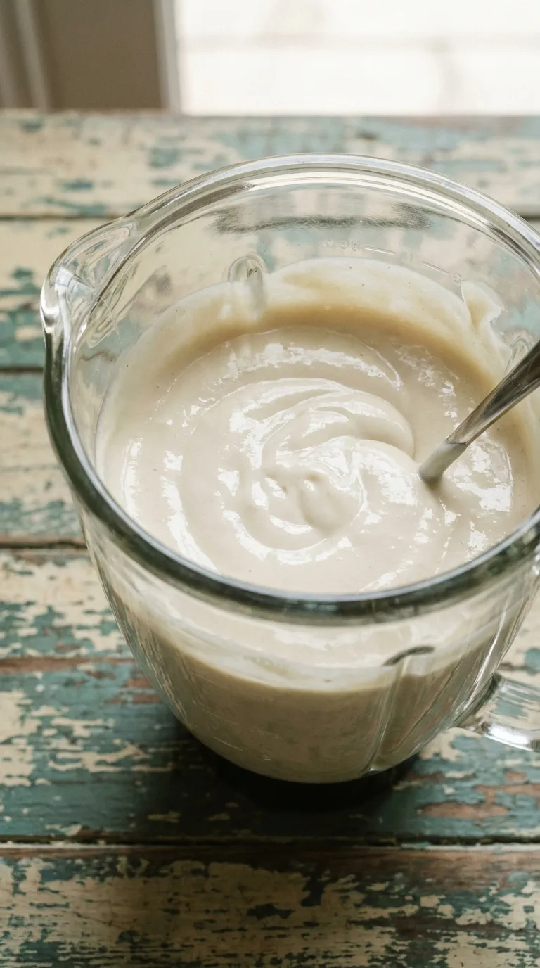 Protein Powder Cottage Cheese Pancakes: High-Protein Breakfast – step 2: Adjust the consistency