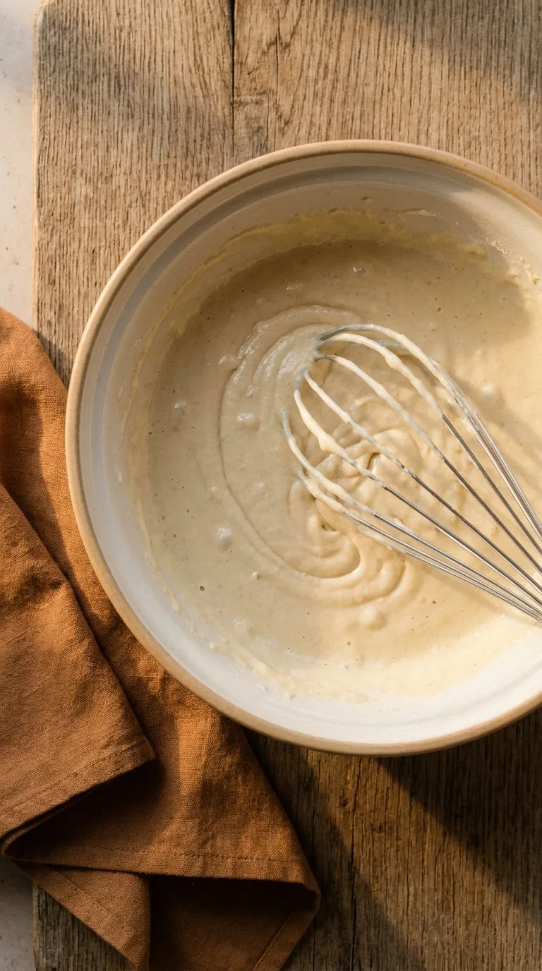 Eggless Protein Powder Pancakes: High-Protein Breakfast – step 3: Combine the batter