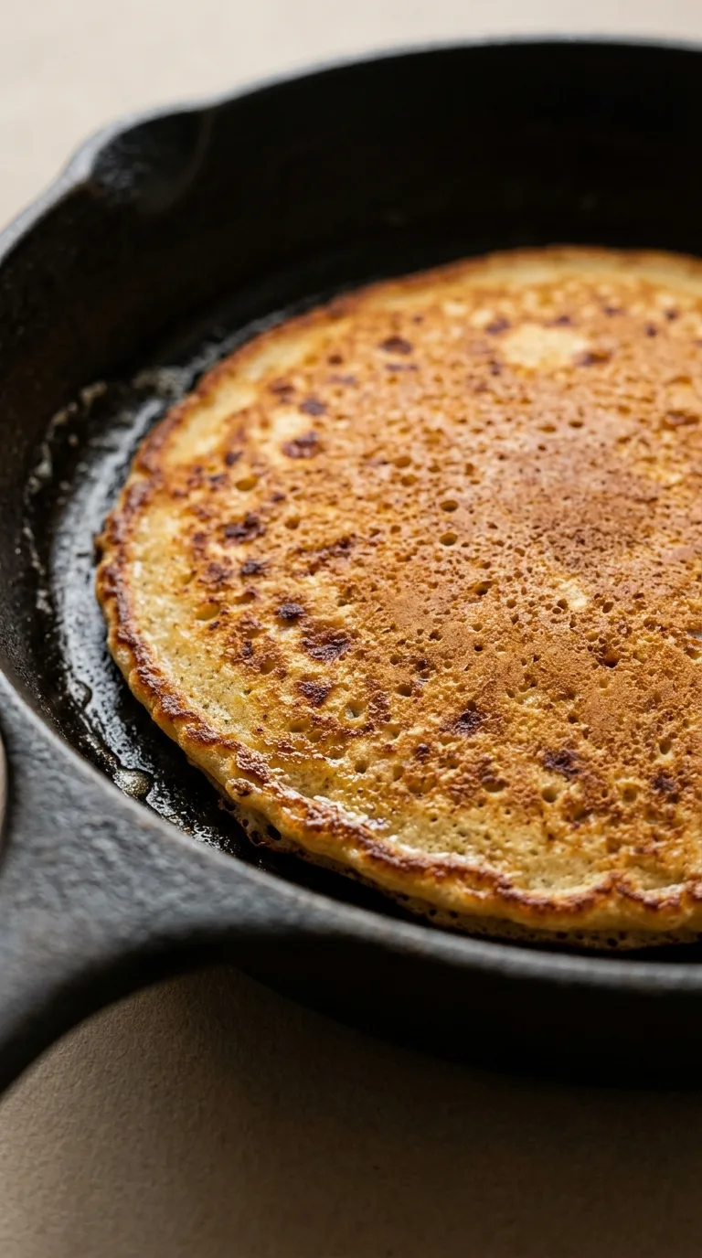 Protein Powder Dairy-Free Pancakes: American Breakfast – step 7: Brown the second side