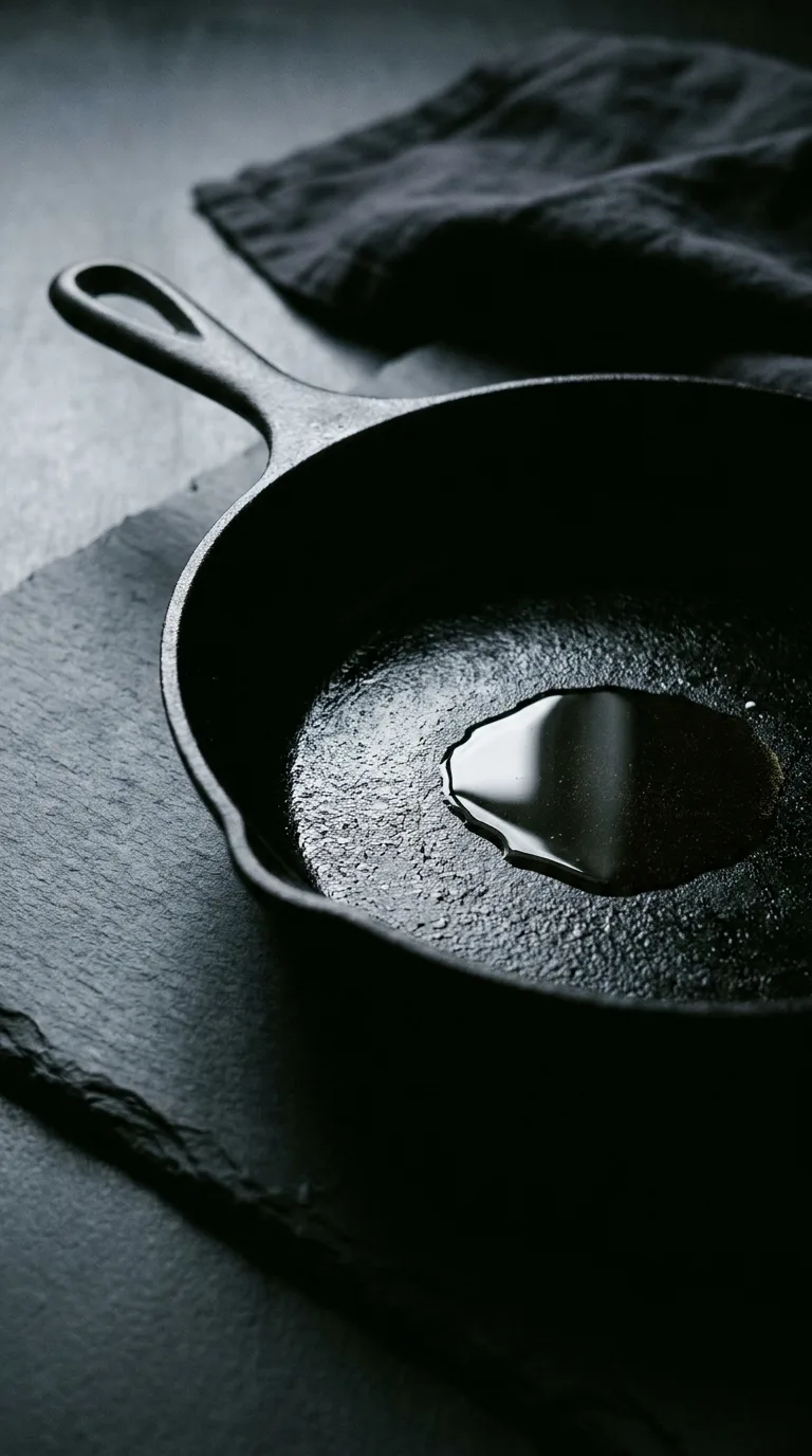 Pumpkin Spice High Protein Pancakes: Oat and Cottage Cheese Cakes – step 6: Heat the skillet