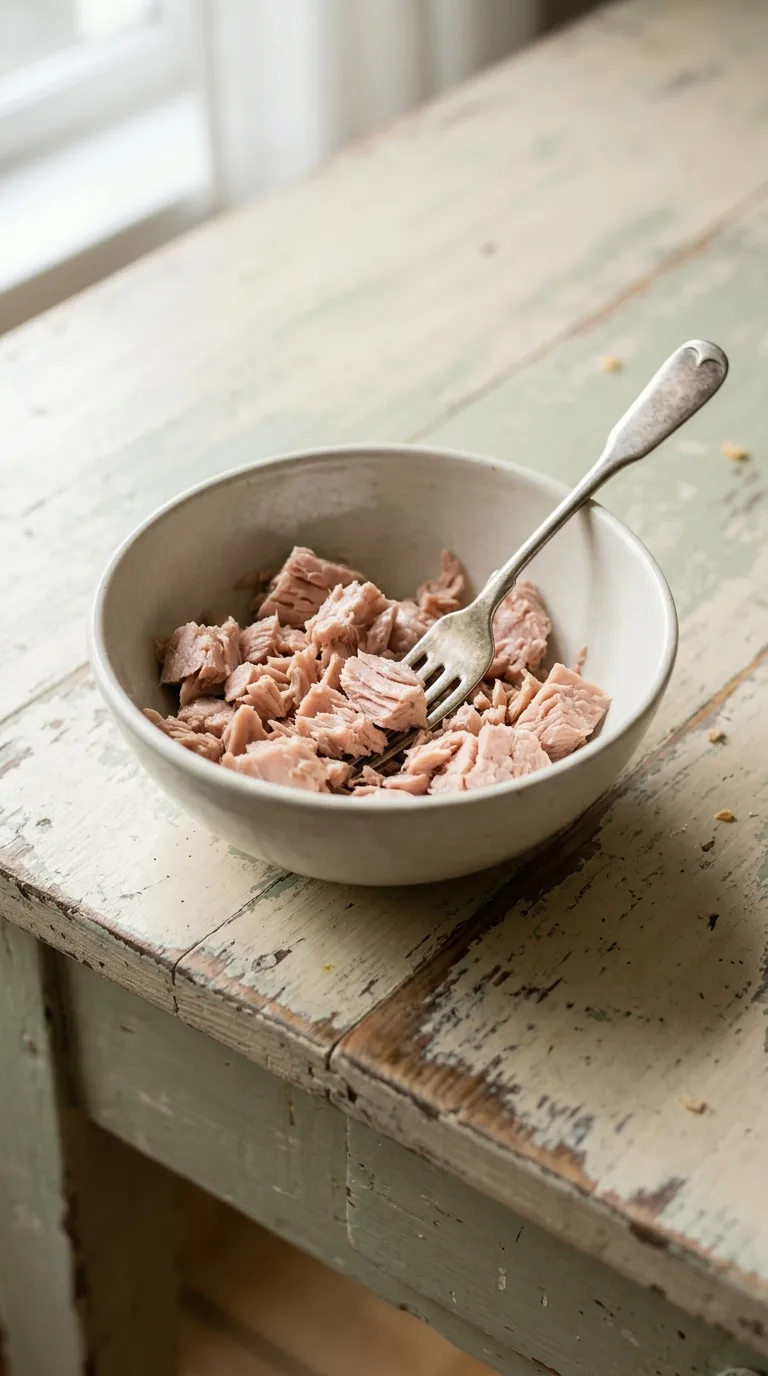 Tuna Salad Sandwich: American Tuna and Celery Lunch – step 1: Prepare the tuna
