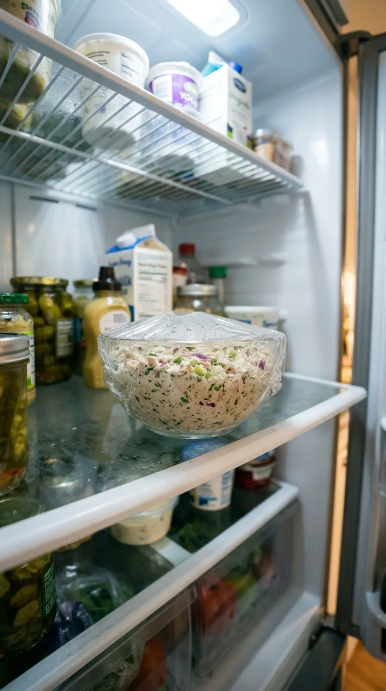 Tuna Salad with Greek Yogurt: High Protein Mediterranean Salad – step 6: Final adjust and chill