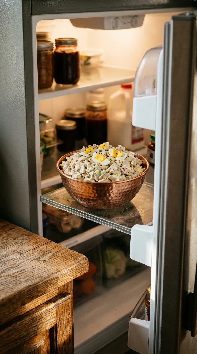 Tuna Salad With Egg: Protein-Rich Mediterranean Bowl – step 7: Season and chill