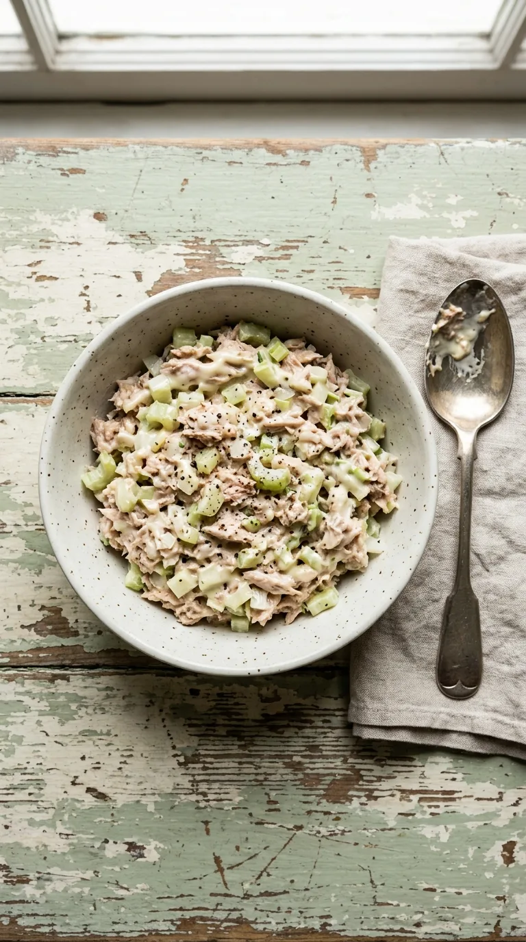 Tuna Salad Sandwich: American Tuna and Celery Lunch – step 3: Mix the dressing