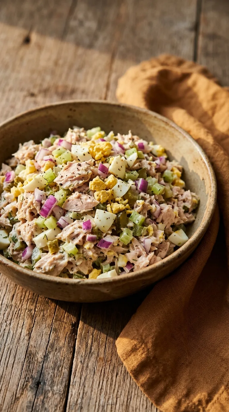 Tuna Salad With Egg: Protein-Rich Mediterranean Bowl – step 6: Fold in vegetables