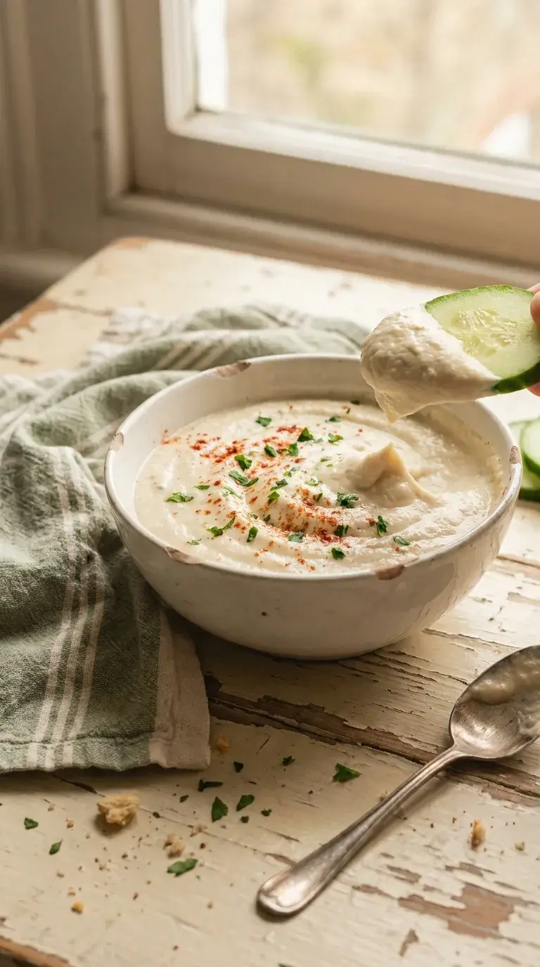 Vegan Protein Dip: Creamy Tofu-Based Power Snack