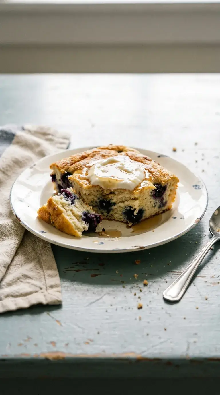 Protein Powder Pancake Bake: High-Protein Breakfast Square