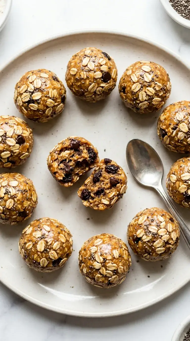 Protein Oatmeal Bites: No-Bake Nut and Oat Snacks