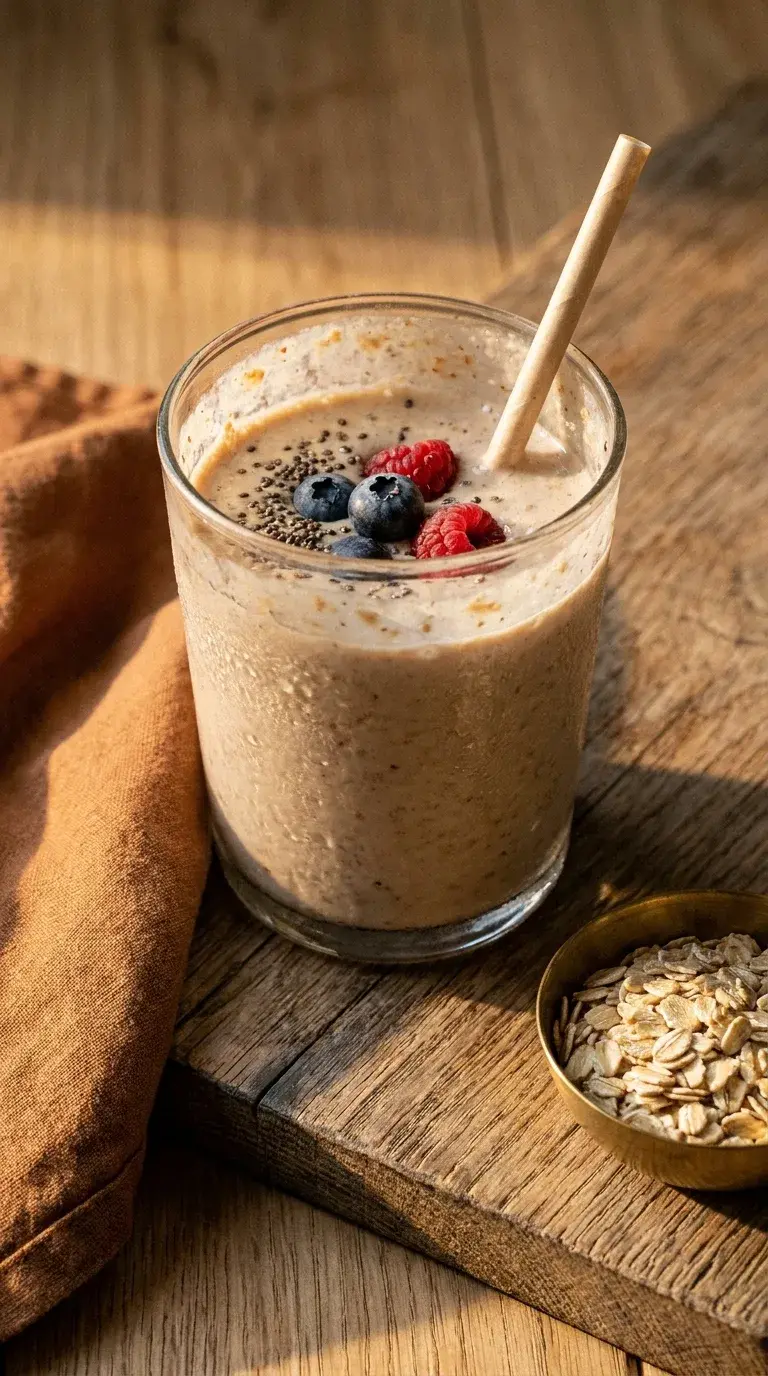 Protein Oatmeal Shake: Creamy Morning Drink