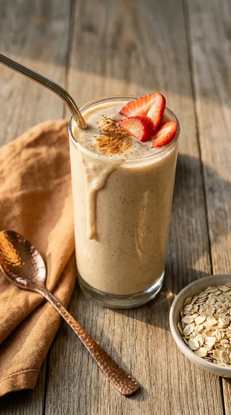 Protein Oat Smoothie: Creamy American Breakfast Drink