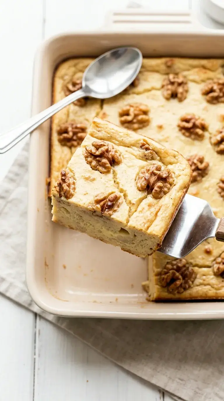 Protein Bread Pudding: High-Protein Creamy Dessert