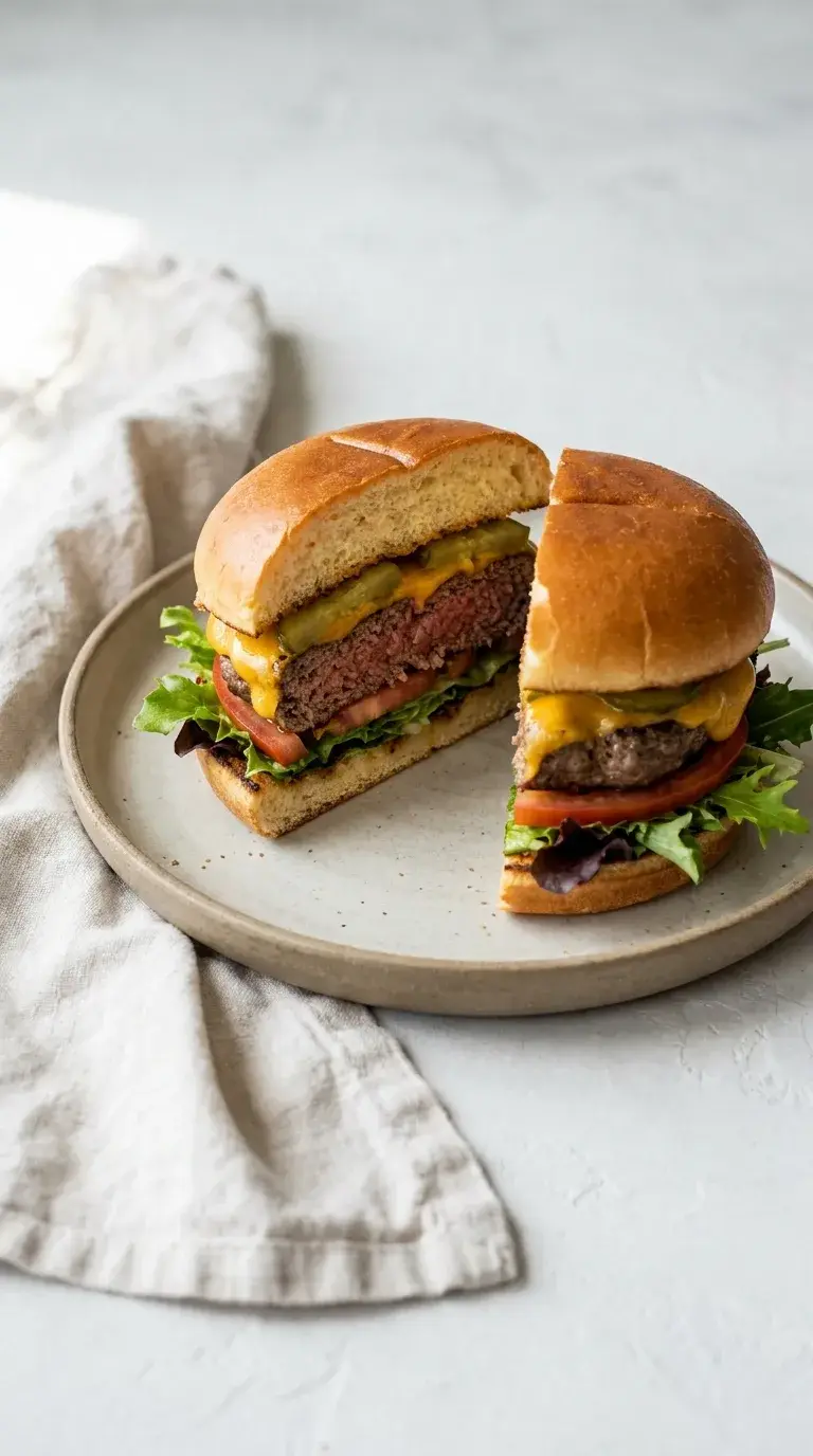 Beef Steak Burger: Juicy Classic Sandwich