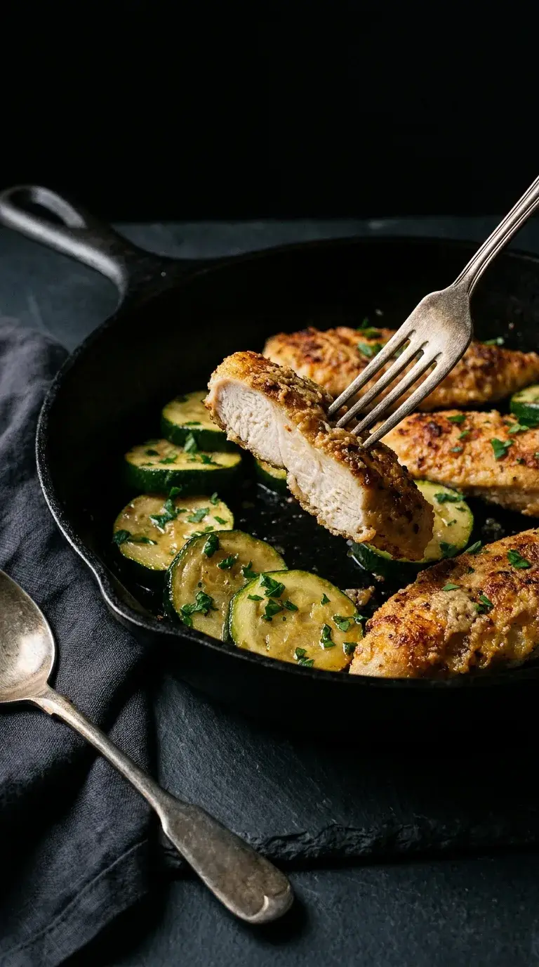 Chicken Breast with Zucchini: Mediterranean One-Pan Dinner