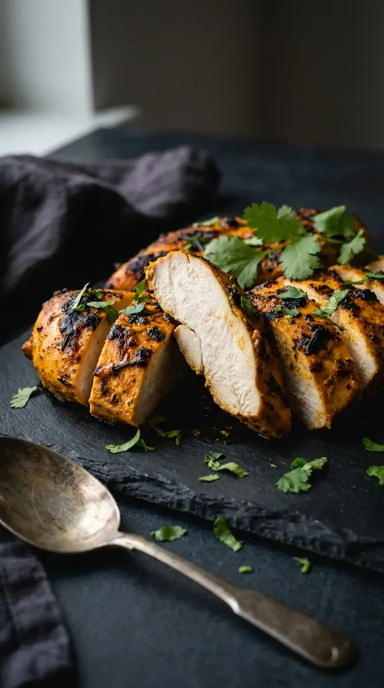 Yogurt Marinated Chicken Breast: Middle Eastern Baked Poultry