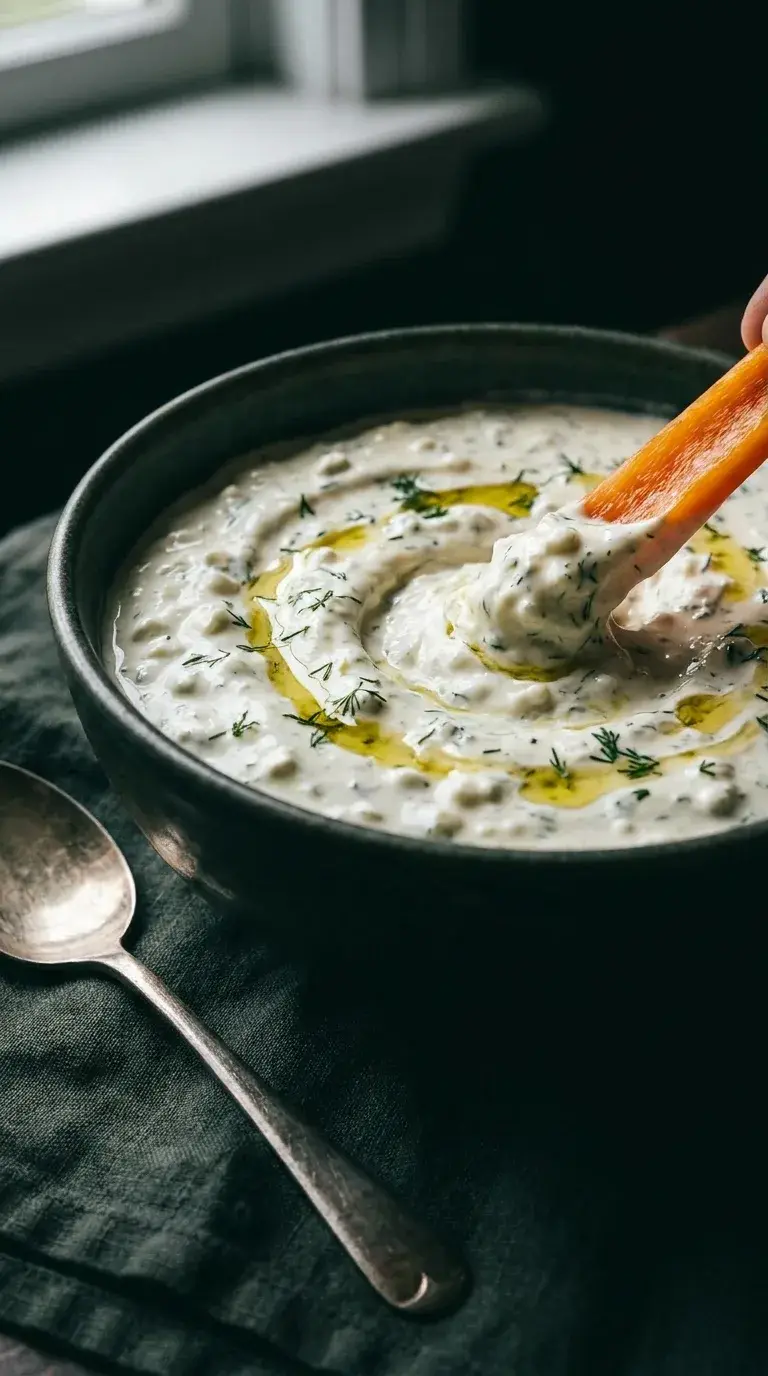 Protein Dip with Cottage Cheese: Savoury Herbaceous Spread