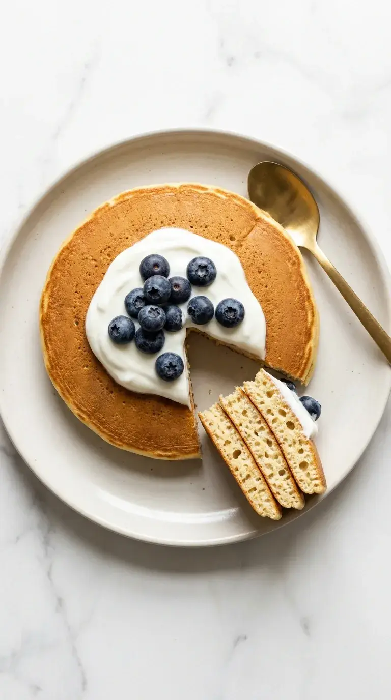 Easy Protein Pancakes for One: High Protein Breakfast