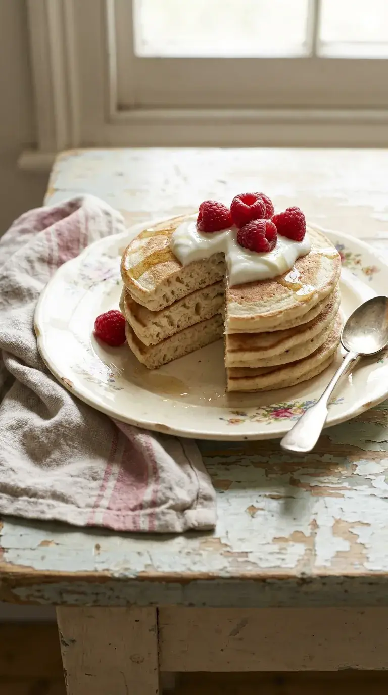 Protein Pancakes With Greek Yoghurt: High-Protein Breakfast