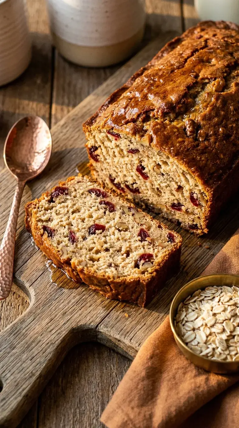 Protein Oatmeal Loaf: Whey and Almond Milk Bread