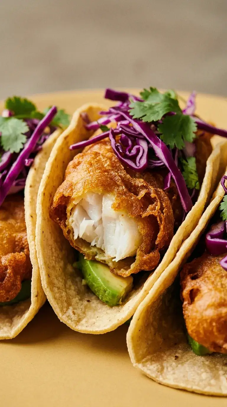 Fried Fish Tacos: Crispy Halal Cod in Tortillas