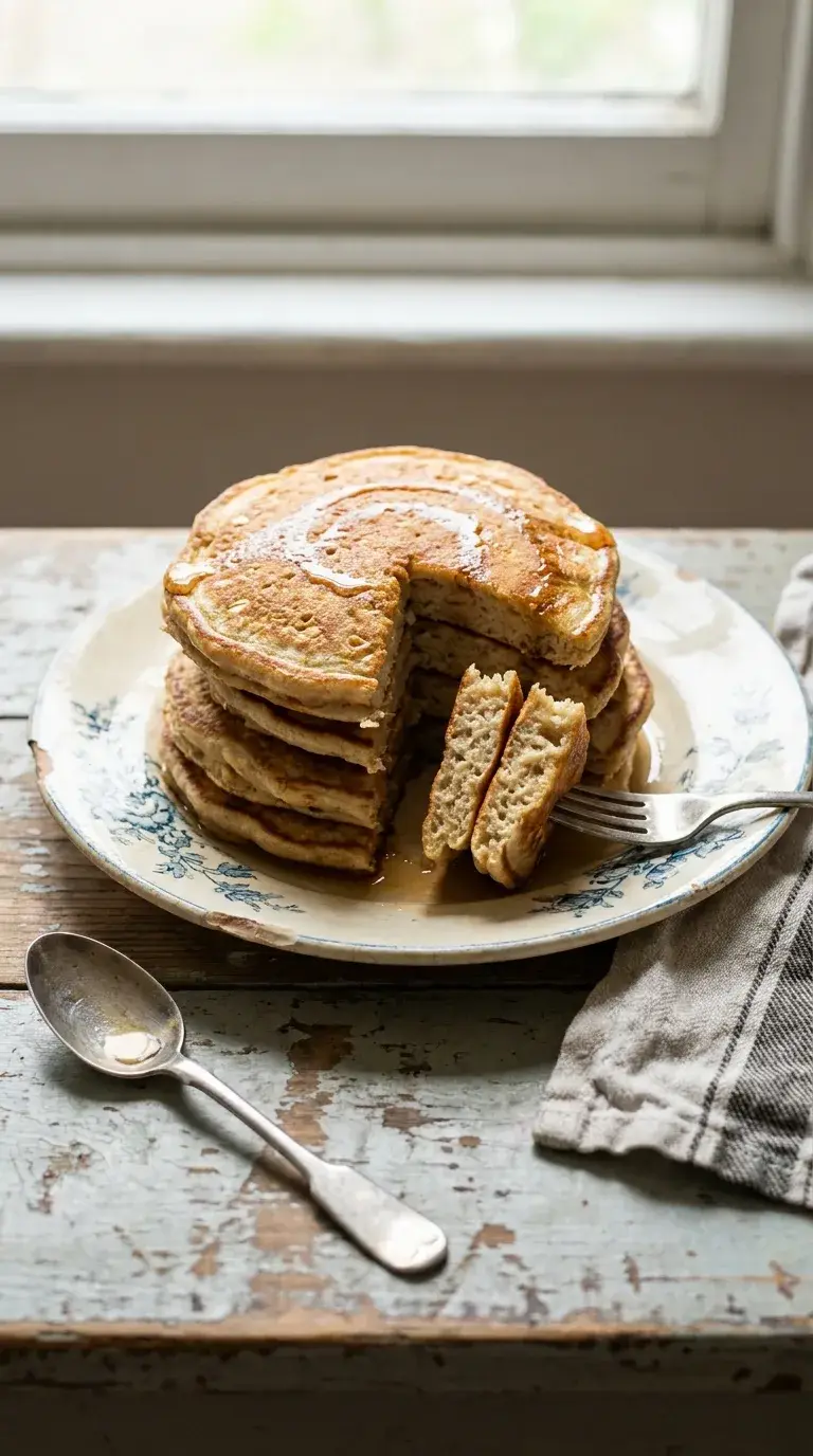Banana Oat Pancakes: Sweet and Hearty Breakfast