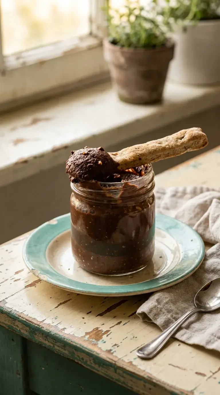 Chocolate Hazelnut Protein Dip: Savoury-Sweet Nut Spread