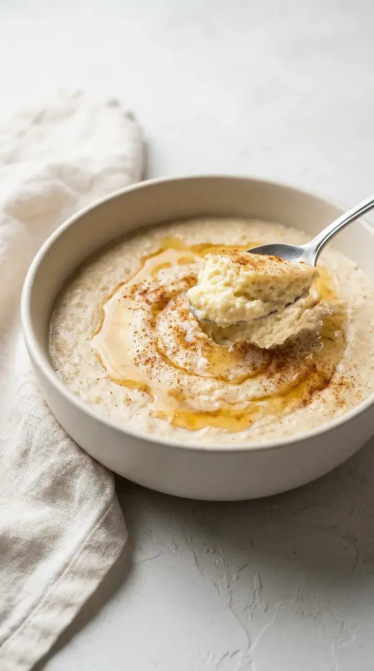 Protein Oatmeal Egg Whites: Cinnamon and Honey Oats