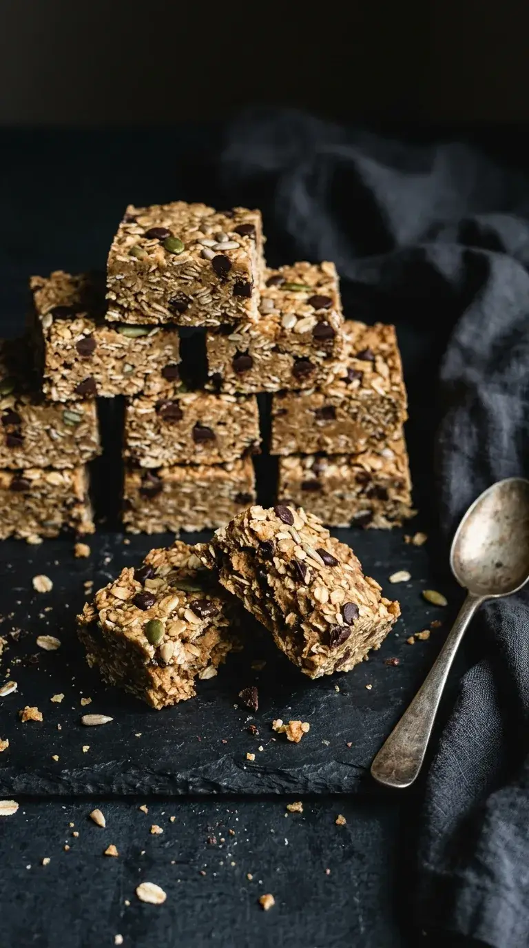 Protein Oat Bars: No-Bake Breakfast Squares
