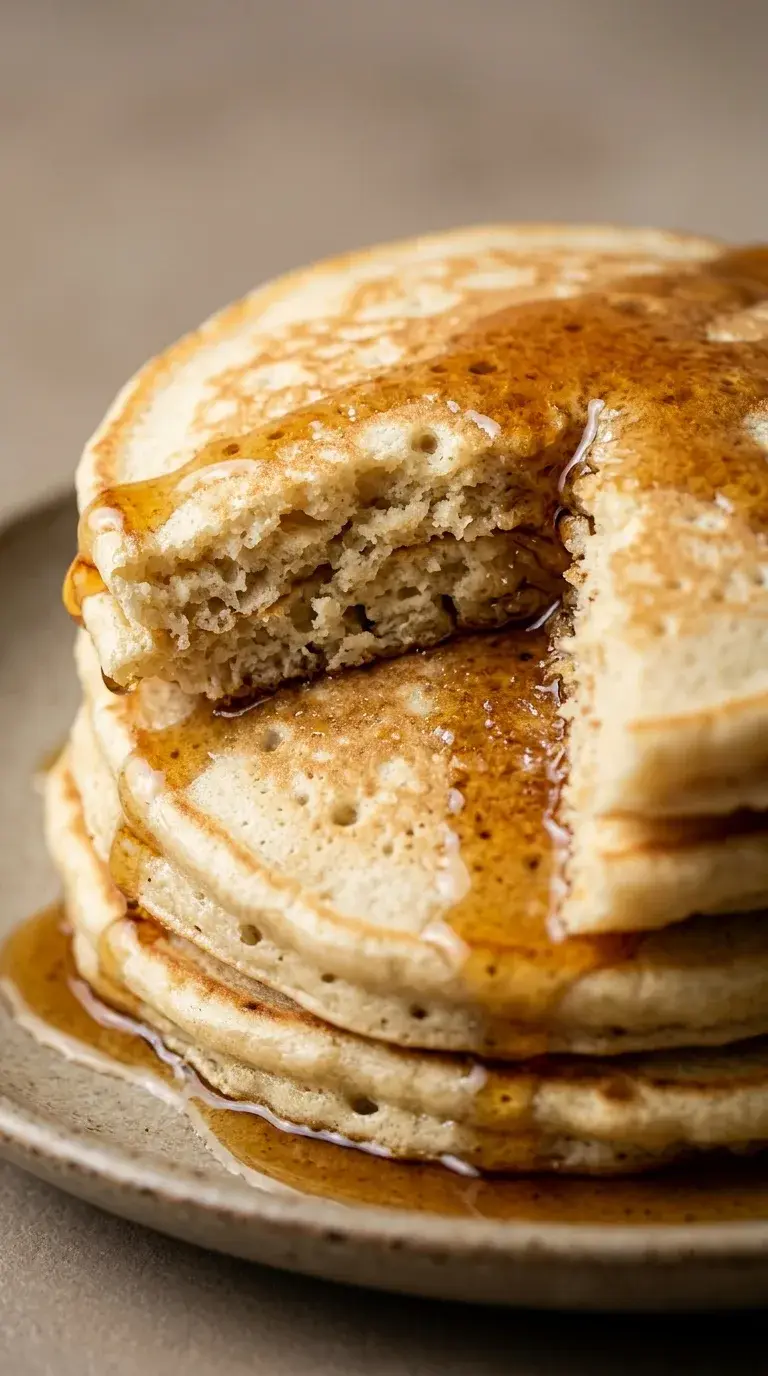 Protein Powder Dairy-Free Pancakes: American Breakfast