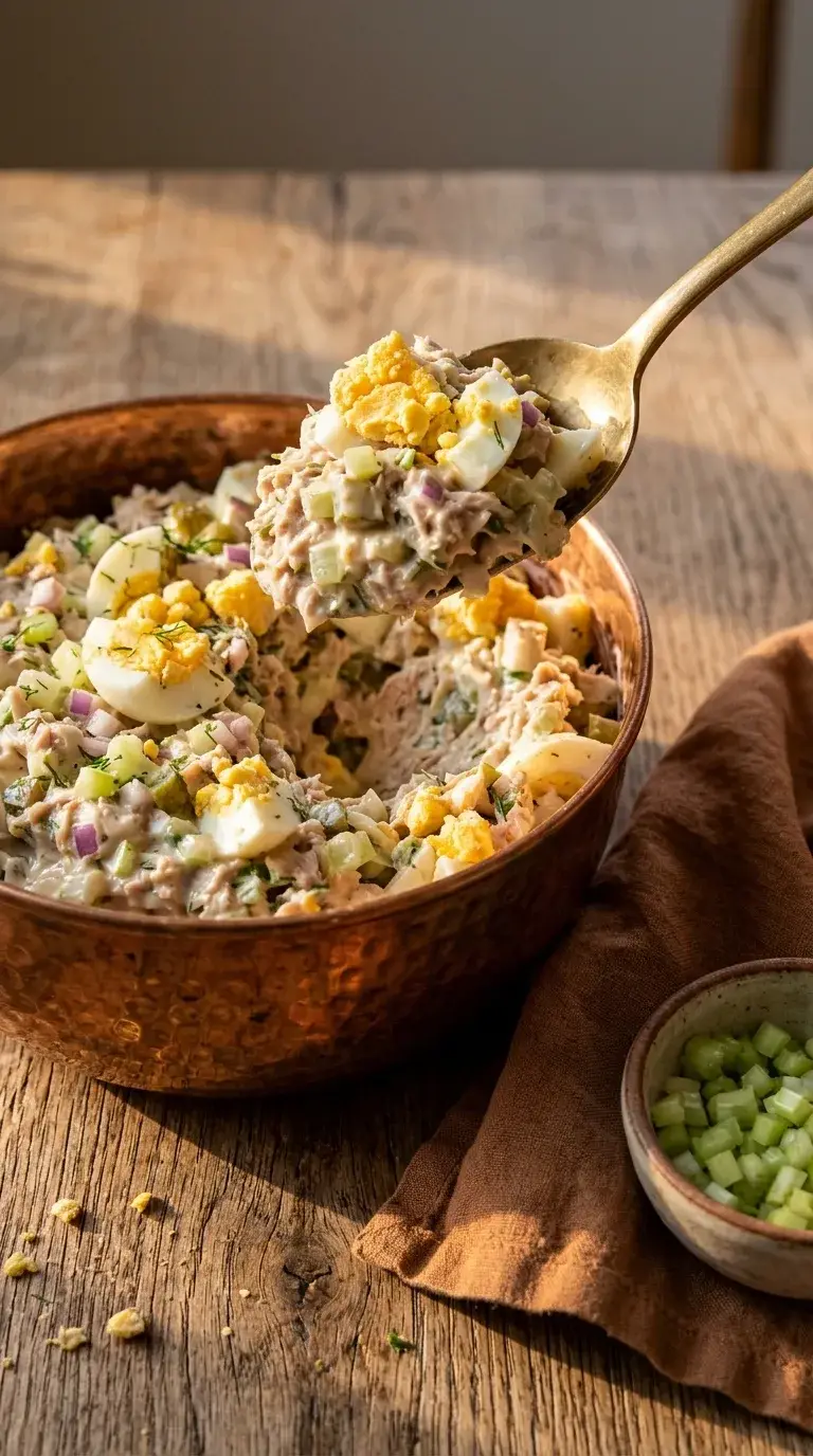 Tuna Salad With Egg: Protein-Rich Mediterranean Bowl