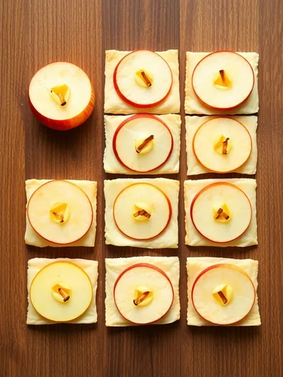 2-Ingredient Apple Pie Cups - ingredients preparation