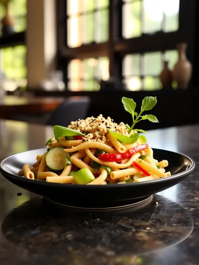 Big Mac Pasta Salad - ready to serve