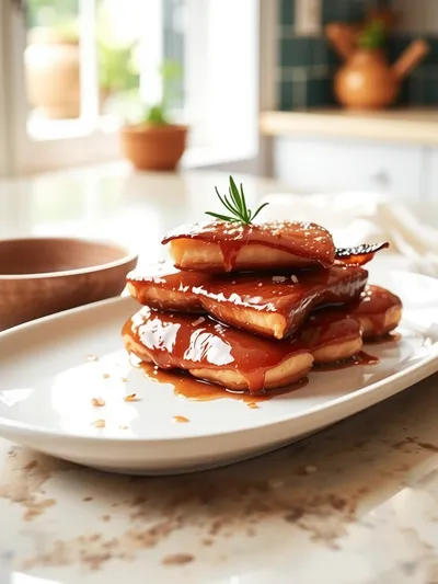 Brown Sugar Turkey Bacon Little Smokies - cooking process