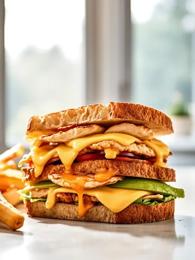 Chicken Avocado Melt Sandwich