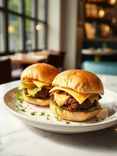 Chopped Cheese Sliders Recipe - cooking process