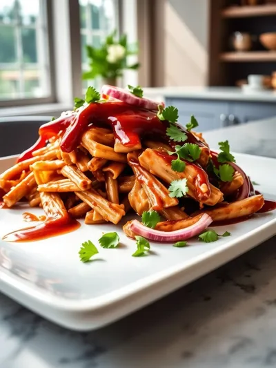 Crockpot BBQ Chicken – Easy Pulled Chicken Recipe - ready to serve