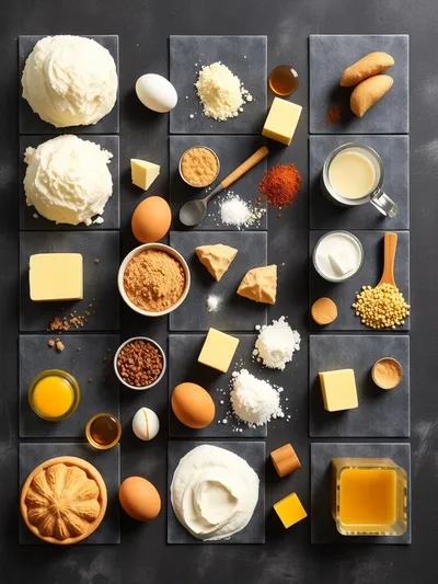 Do Nothing Cake – Simple No-Fuss Dessert - ingredients preparation